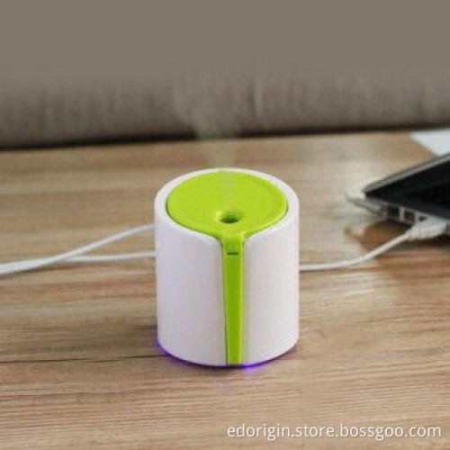 Desktop Air Ultrasonic Humidifier, Portable and Mini, Used for Desks, with LED Light, 60mL